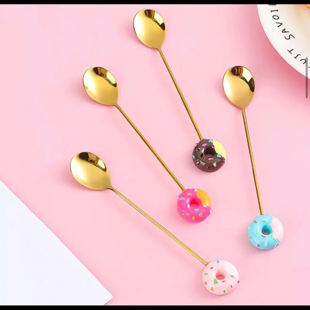 NEW Set of 8 Mini Stainless Steel Utensils - Picture 5 of 11